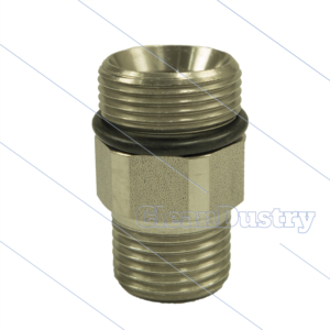 M24 snelkoppeling  nippel - RVS - 600 bar - AR9