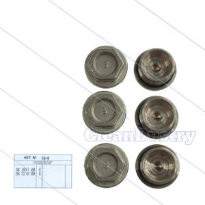 Kit 84 - Set kleppluggen M24x1.5 + O-ringen (6x)