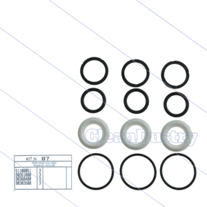 Kit 87 - Afdichtset Ø15mm (3x)