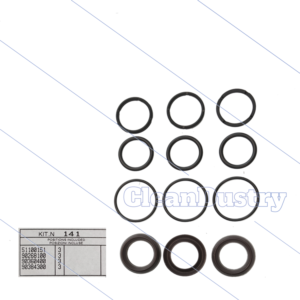 Kit 141 - Afdichtingsset voor 3 plunjers Ø18mm