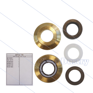 Kit 176 - Complete afdichtingsset voor 1 plunjer Ø18mm
