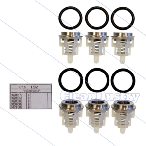 Kit 192 - Kleppenset (6x) - serie 47 + 63 + SS
