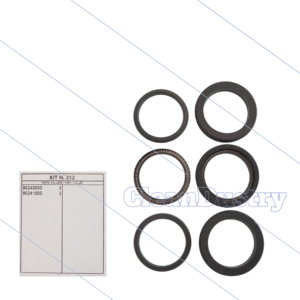Kit 212 - Afdichtingsset voor 3 plunjers Ø36mm - serie 69 + 70(V)HT + SS