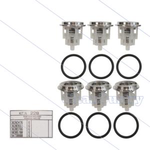 Kit 228 - Kleppenset (6x) - serie 66SS
