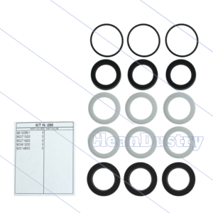 Kit 286 - Afdichtingsset voor 3 plunjers Ø22mm - Serie 59