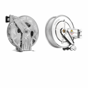 Haspels automatisch oprollend RVS